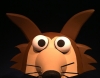 Coyote Hat with Eye Expression