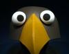 Eagle Hat with Eye Expression