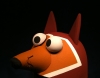 Fox Hat with Eye Expression