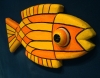 Tribal Fish Sculpture