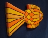 Tribal Fish Sculpture